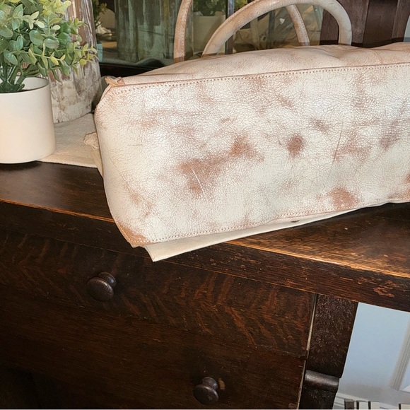 NWT Bed Stu Leather Rockaway Shoulder Crossbody Bag Tote Nectar Lux MSPR $345 - Picture 7 of 16